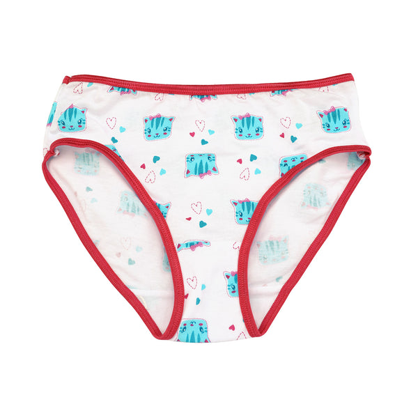 Girls' Cotton Briefs 12-pack | Size 3-8