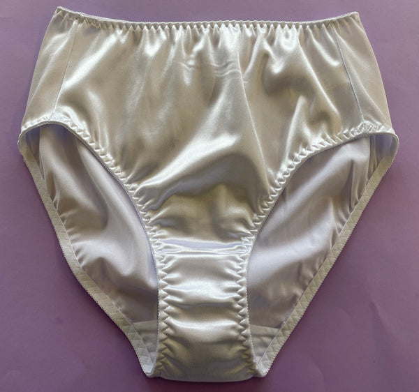 Woman's Satin Plain Hi-Cut 6-pack