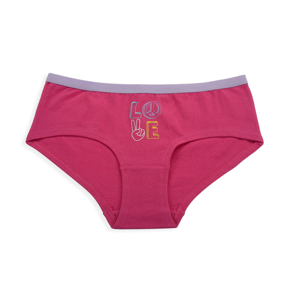 Girls' Underwear – 10 Pack Stretch Cotton Briefs Panties (6-14)
